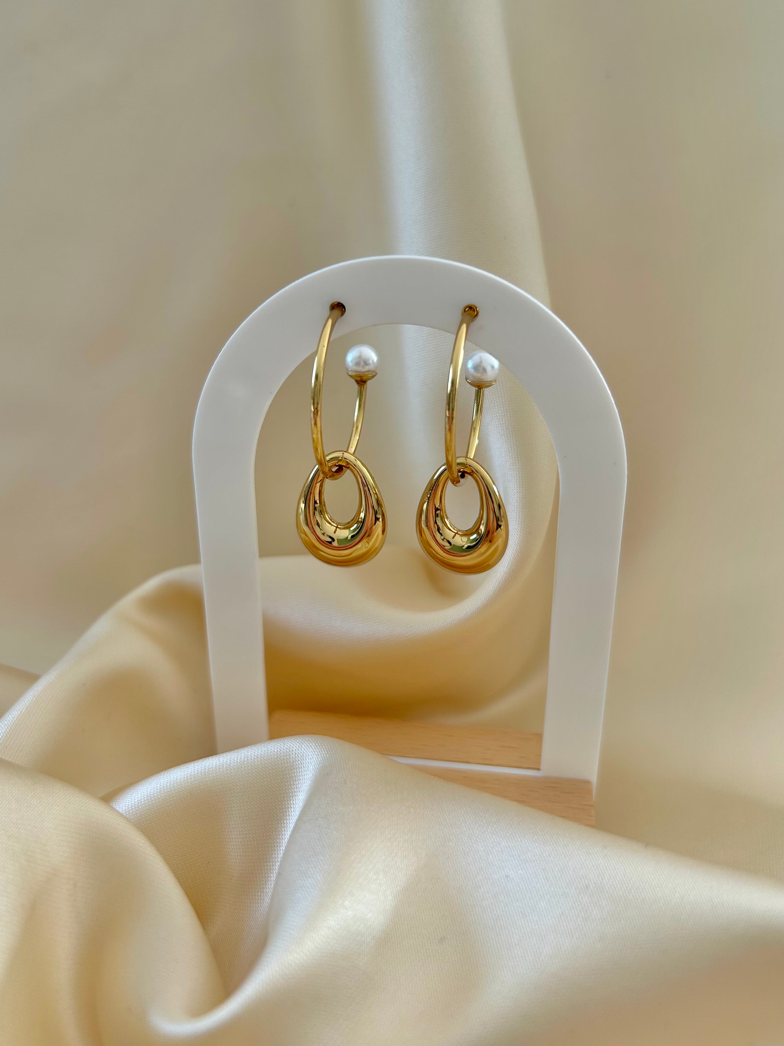 Boucle d'oreille marine