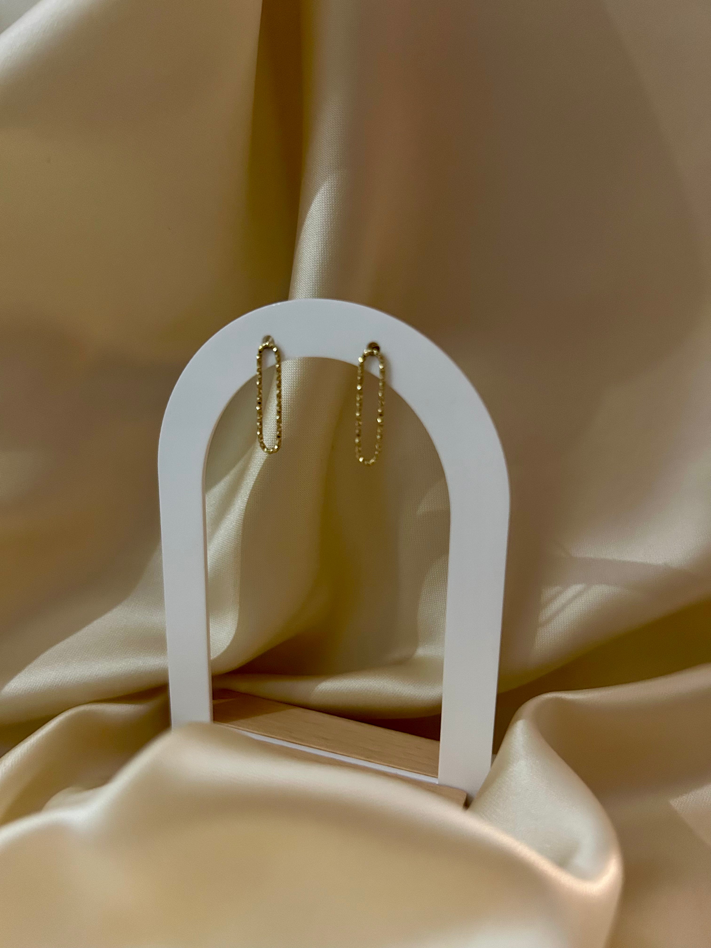 Boucle d'oreille Lou